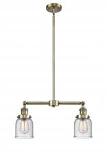 Innovations Lighting 209-AB-G54 - Bell - 2 Light - 21 inch - Antique Brass - Stem Hung - Island Light