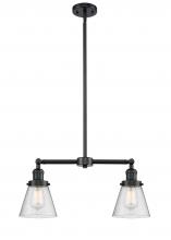 Innovations Lighting 209-OB-G64 - Cone - 2 Light - 21 inch - Oil Rubbed Bronze - Stem Hung - Island Light