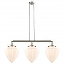 Innovations Lighting 213-SN-G661-12 - Bullet - 3 Light - 40 inch - Brushed Satin Nickel - Stem Hung - Island Light