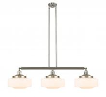  213-SN-G691-12 - Bridgeton - 3 Light - 44 inch - Brushed Satin Nickel - Stem Hung - Island Light