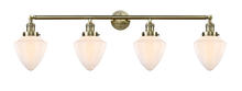 Innovations Lighting 215-AB-G661-7 - Bullet - 4 Light - 46 inch - Antique Brass - Bath Vanity Light