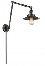 Innovations Lighting 238-OB-M5-LED - Railroad - 1 Light - 8 inch - Oil Rubbed Bronze - Swing Arm