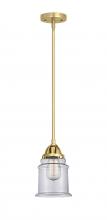 Innovations Lighting 288-1S-SG-G182 - Canton - 1 Light - 6 inch - Satin Gold - Cord hung - Mini Pendant