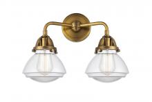 Innovations Lighting 288-2W-BB-G322 - Olean - 2 Light - 15 inch - Brushed Brass - Bath Vanity Light