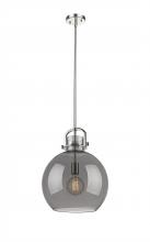 Innovations Lighting 410-1SL-PN-G410-14SM - Newton Sphere - 1 Light - 14 inch - Polished Nickel - Pendant