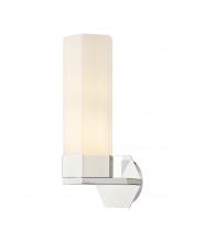 Innovations Lighting 427-1W-PN-G427-14WH - Claverack - 1 Light - 6 inch - Polished Nickel - Sconce