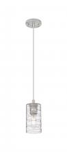 Innovations Lighting 434-1P-SN-G434-7DE - Crown Point - 1 Light - 5 inch - Satin Nickel - Pendant