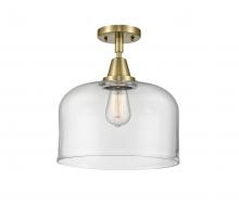 Innovations Lighting 447-1C-AB-G72-L - Bell - 1 Light - 12 inch - Antique Brass - Flush Mount