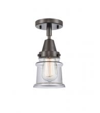 Innovations Lighting 447-1C-OB-G182S - Canton - 1 Light - 6 inch - Oil Rubbed Bronze - Flush Mount