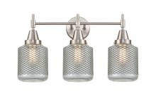 Innovations Lighting 447-3W-SN-G262 - Stanton - 3 Light - 24 inch - Satin Nickel - Bath Vanity Light