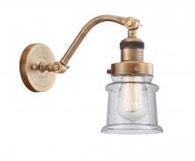Innovations Lighting 515-1W-BB-G184S - Canton - 1 Light - 7 inch - Brushed Brass - Sconce