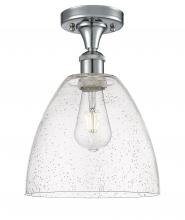 Innovations Lighting 516-1C-PC-GBD-94 - Bristol - 1 Light - 9 inch - Polished Chrome - Semi-Flush Mount