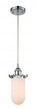 Innovations Lighting 516-1P-PC-CE231-W - Kingsbury - 1 Light - 4 inch - Polished Chrome - Cord hung - Mini Pendant