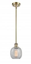 Innovations Lighting 516-1S-AB-G105 - Belfast - 1 Light - 6 inch - Antique Brass - Mini Pendant