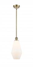  516-1S-AB-G651-7-LED - Cindyrella - 1 Light - 7 inch - Antique Brass - Mini Pendant