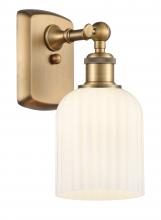 Innovations Lighting 516-1W-BB-G559-5GWH - Bridal Veil - 1 Light - 5 inch - Brushed Brass - Sconce