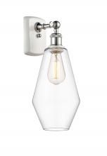 Innovations Lighting 516-1W-WPC-G652-7 - Cindyrella - 1 Light - 7 inch - White Polished Chrome - Sconce