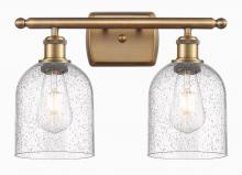  516-2W-BB-G558-6SDY - Bella - 2 Light - 16 inch - Brushed Brass - Bath Vanity Light