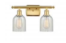 Innovations Lighting 516-2W-SG-G2511 - Caledonia - 2 Light - 15 inch - Satin Gold - Bath Vanity Light