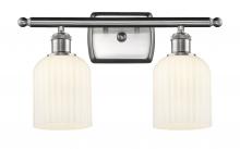 Innovations Lighting 516-2W-SN-G559-5GWH - Bridal Veil - 2 Light - 15 inch - Brushed Satin Nickel - Bath Vanity Light