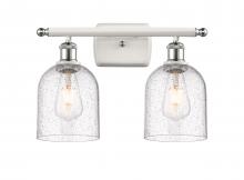 Innovations Lighting 516-2W-WPC-G558-6SDY - Bella - 2 Light - 16 inch - White Polished Chrome - Bath Vanity Light