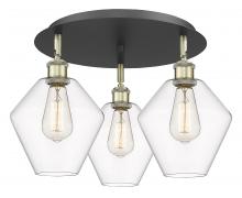 Innovations Lighting 516-3C-BAB-G652-8 - Cindyrella - 3 Light - 20 inch - Black Antique Brass - Flush Mount