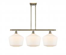  516-3I-AB-G651-12 - Cindyrella - 3 Light - 39 inch - Antique Brass - Cord hung - Island Light