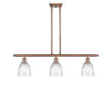 Innovations Lighting 516-3I-AC-G442 - Brookfield - 3 Light - 36 inch - Antique Copper - Cord hung - Island Light