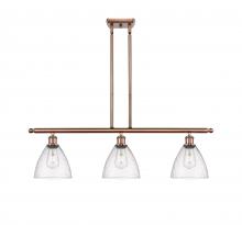 Innovations Lighting 516-3I-AC-GBD-754 - Bristol - 3 Light - 36 inch - Antique Copper - Cord hung - Island Light