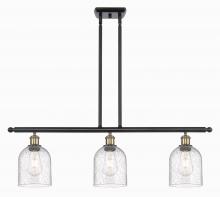  516-3I-BAB-G558-6SDY - Bella - 3 Light - 36 inch - Black Antique Brass - Cord hung - Island Light