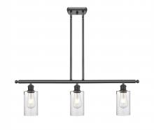 Innovations Lighting 516-3I-BK-G804 - Clymer - 3 Light - 36 inch - Matte Black - Cord hung - Island Light