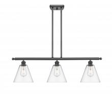 Innovations Lighting 516-3I-OB-GBC-82 - Berkshire - 3 Light - 36 inch - Oil Rubbed Bronze - Cord hung - Island Light