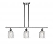 Innovations Lighting 516-3I-SN-G559-5CL - Bridal Veil - 3 Light - 36 inch - Brushed Satin Nickel - Cord hung - Island Light