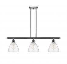 Innovations Lighting 516-3I-SN-GBD-754 - Bristol - 3 Light - 36 inch - Brushed Satin Nickel - Cord hung - Island Light