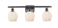 Innovations Lighting 516-3W-OB-G461-6 - Norfolk - 3 Light - 26 inch - Oil Rubbed Bronze - Bath Vanity Light