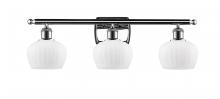 Innovations Lighting 516-3W-PC-G91-LED - Fenton - 3 Light - 27 inch - Polished Chrome - Bath Vanity Light