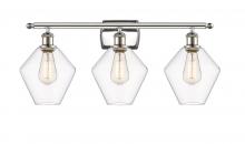 Innovations Lighting 516-3W-PN-G652-8 - Cindyrella - 3 Light - 28 inch - Polished Nickel - Bath Vanity Light