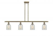 Innovations Lighting 516-4I-AB-G2511 - Caledonia - 4 Light - 48 inch - Antique Brass - Cord hung - Island Light