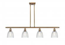  516-4I-BB-G382 - Castile - 4 Light - 48 inch - Brushed Brass - Cord hung - Island Light