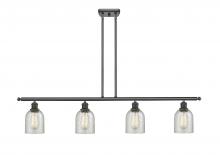  516-4I-OB-G259 - Caledonia - 4 Light - 48 inch - Oil Rubbed Bronze - Cord hung - Island Light