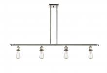 Innovations Lighting 516-4I-PN - Bare Bulb - 4 Light - 48 inch - Polished Nickel - Cord hung - Island Light