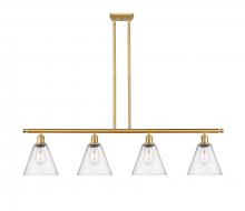  516-4I-SG-GBC-84 - Berkshire - 4 Light - 48 inch - Satin Gold - Cord hung - Island Light