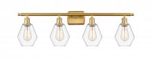  516-4W-SG-G652-6-LED - Cindyrella - 4 Light - 36 inch - Satin Gold - Bath Vanity Light