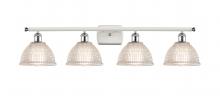 Innovations Lighting 516-4W-WPC-G422 - Arietta - 4 Light - 38 inch - White Polished Chrome - Bath Vanity Light