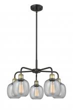 Innovations Lighting 516-5CR-BAB-G104 - Belfast - 5 Light - 24 inch - Black Antique Brass - Chandelier