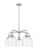  516-5CR-SN-G558-6CL - Bella - 5 Light - 24 inch - Satin Nickel - Chandelier