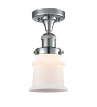 Innovations Lighting 517-1CH-PC-G181S - Canton - 1 Light - 6 inch - Polished Chrome - Semi-Flush Mount