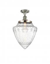 Innovations Lighting 517-1CH-PN-G664-12 - Bullet - 1 Light - 12 inch - Polished Nickel - Semi-Flush Mount