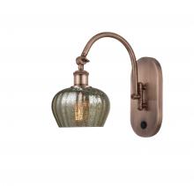 Innovations Lighting 518-1W-AC-G96 - Fenton - 1 Light - 7 inch - Antique Copper - Sconce