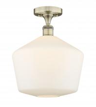 Innovations Lighting 616-1F-AB-G651-12 - Cindyrella - 1 Light - 12 inch - Antique Brass - Semi-Flush Mount